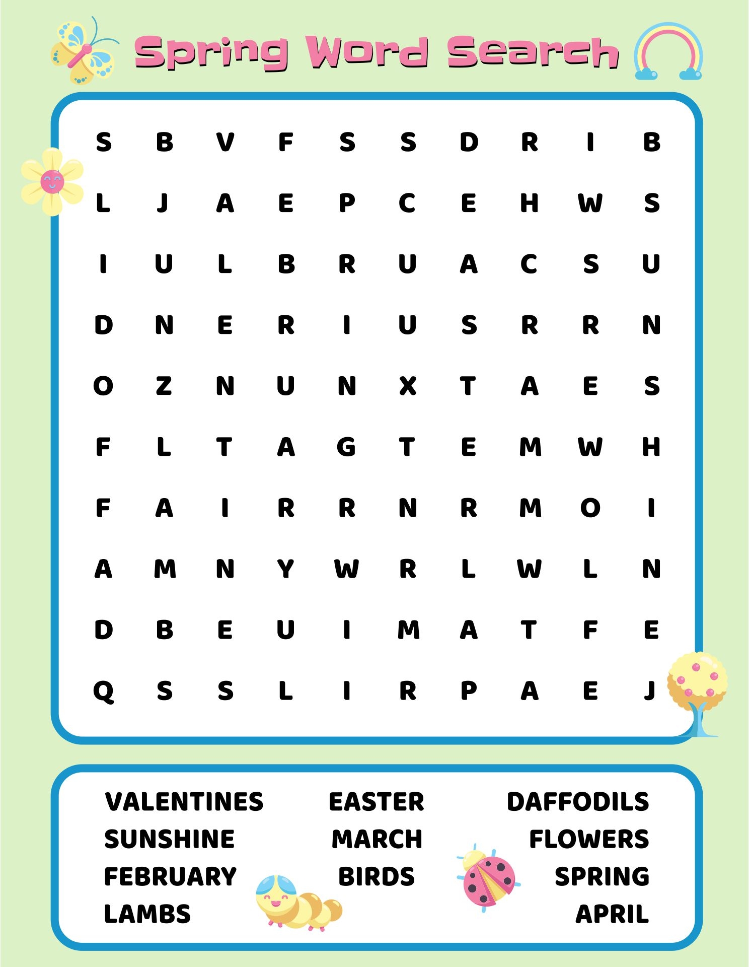 Kids Word Search Puzzles 10 Free PDF Printables Printablee Kids Word Search Puzzles 10 Free PDF Printables Printablee