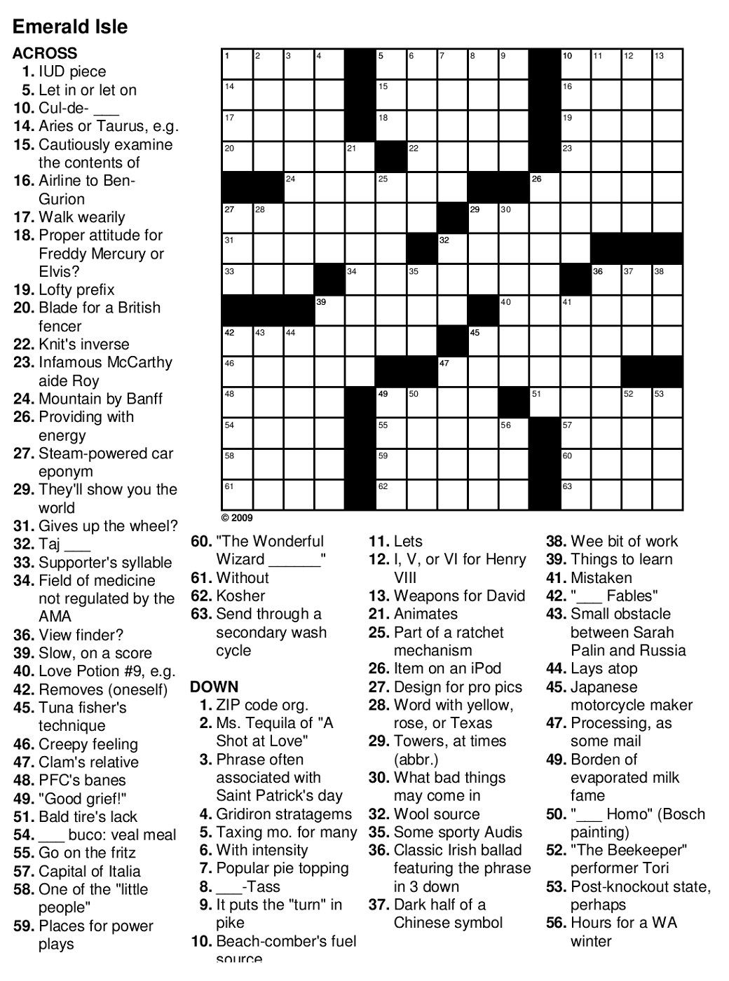 Medium Crosswords Printable The Perfect Challenge For Puzzle