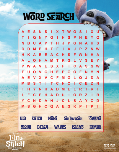 Musings Of An Average Mom Lilo And Stitch Movie Printables And Activities