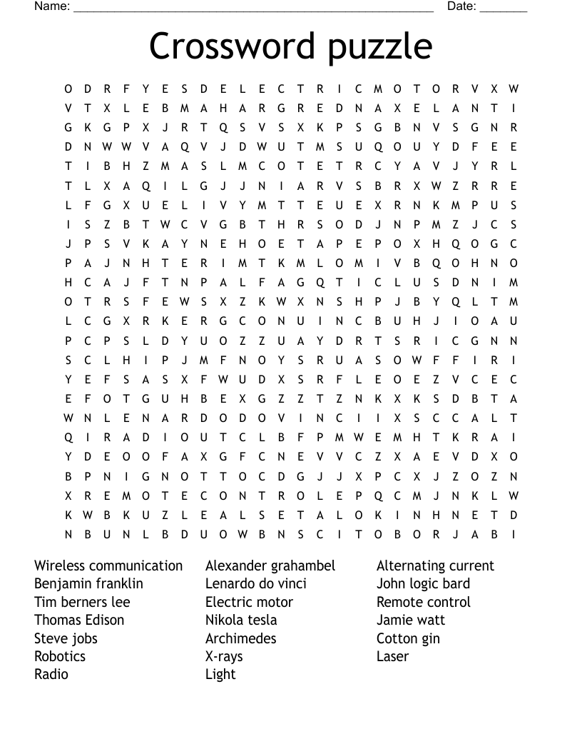 Printable Crossword Word Search Puzzles Printable Crossword Word Search Puzzles