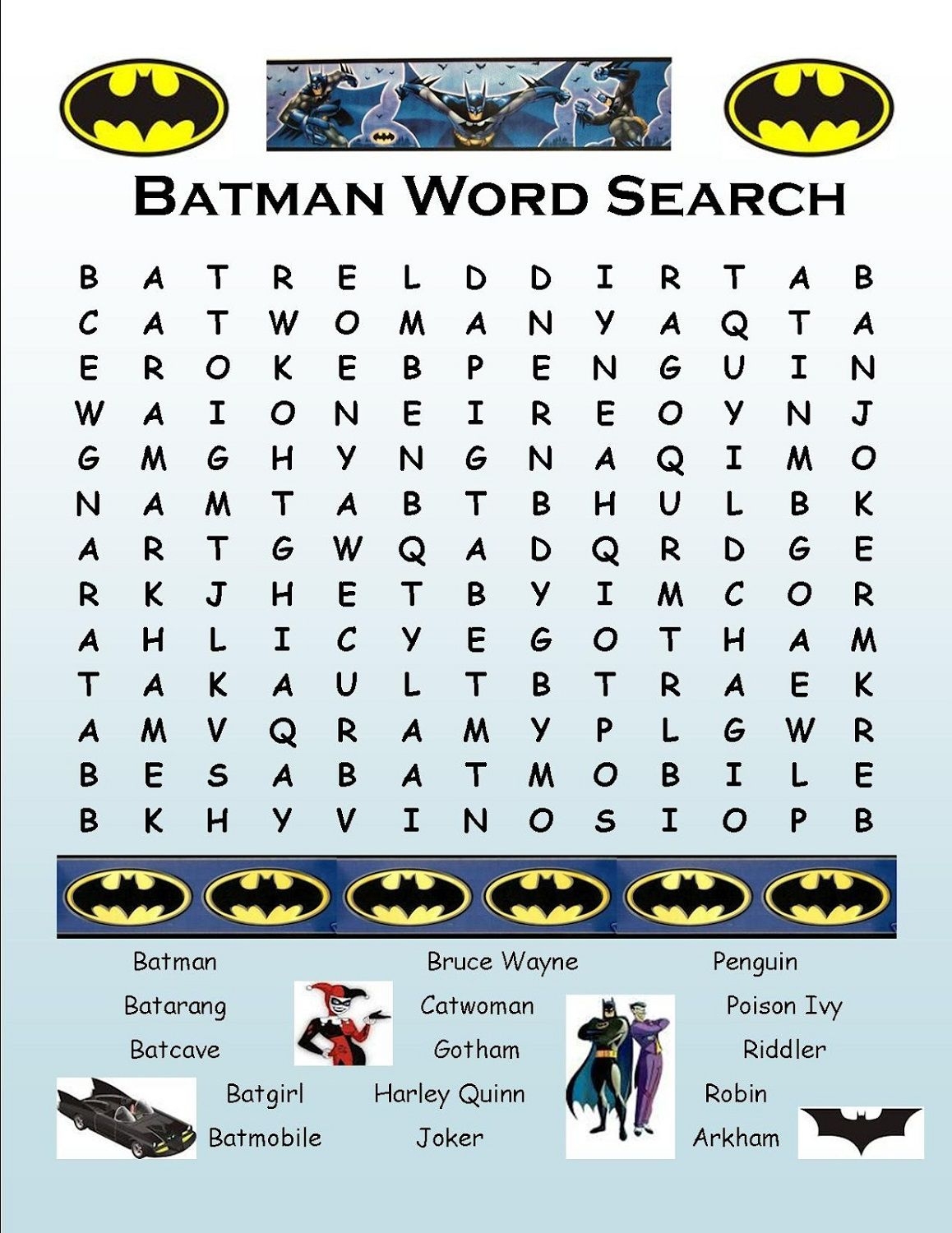 Printable Kid Friendly Word Search Word Search Maker
