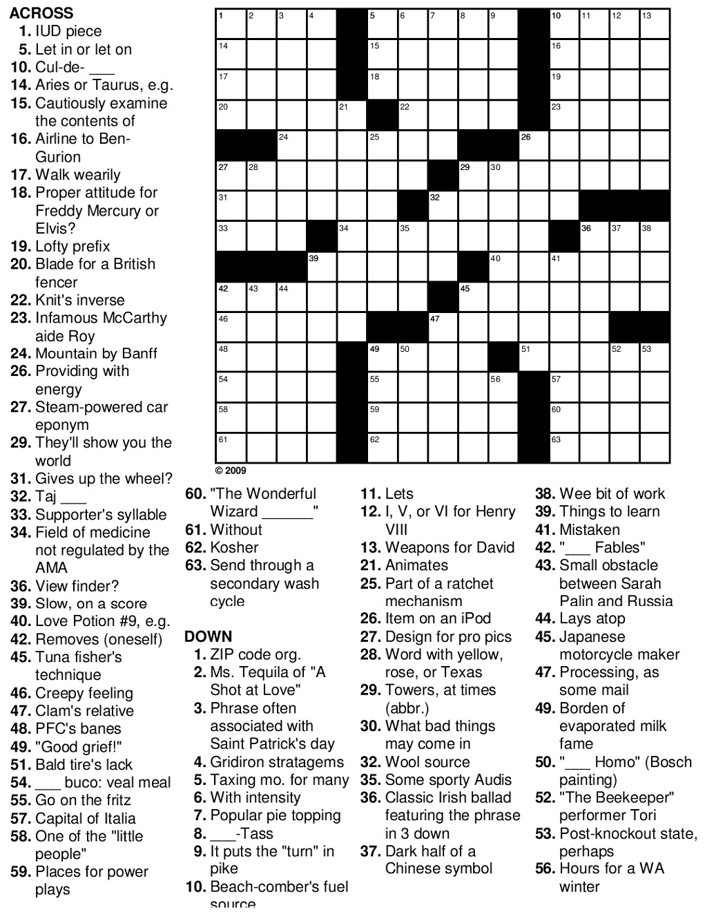 Printable Large Print Easy Crosswords Seniors Printable JD Printable Large Print Easy Crosswords Seniors Printable JD