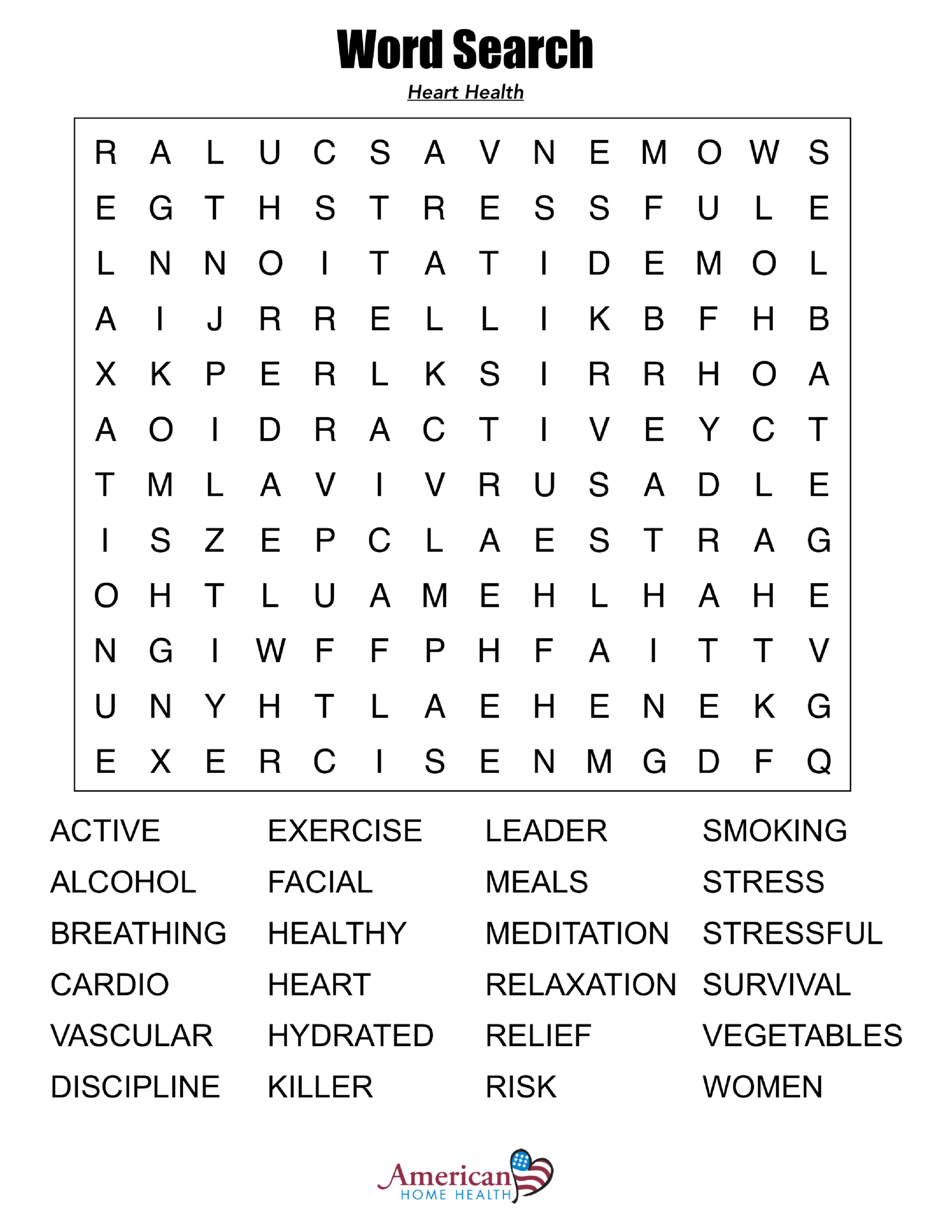 Printable Word Search Large Print Word Search Maker