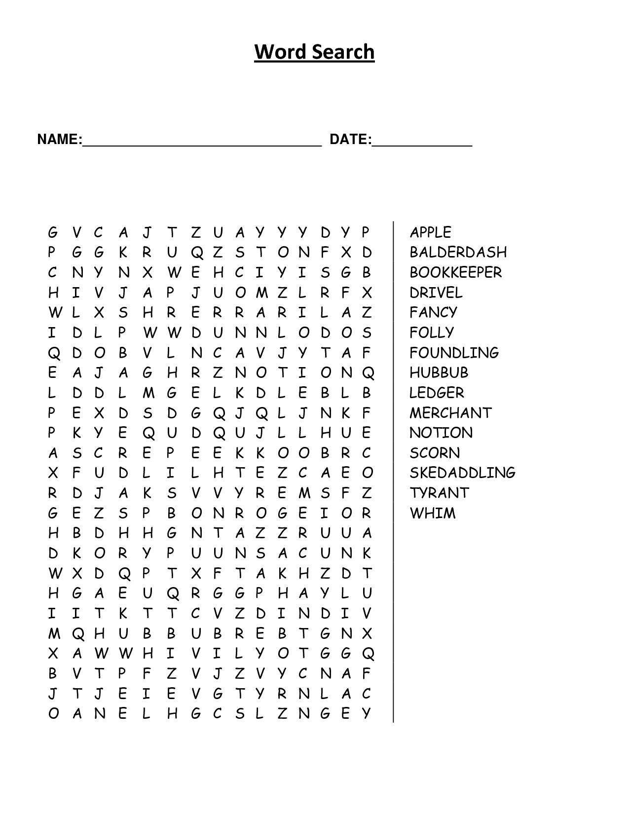 Printable Word Search Puzzles Pdf Word Search Maker Printable Word Search Puzzles Pdf Word Search Maker