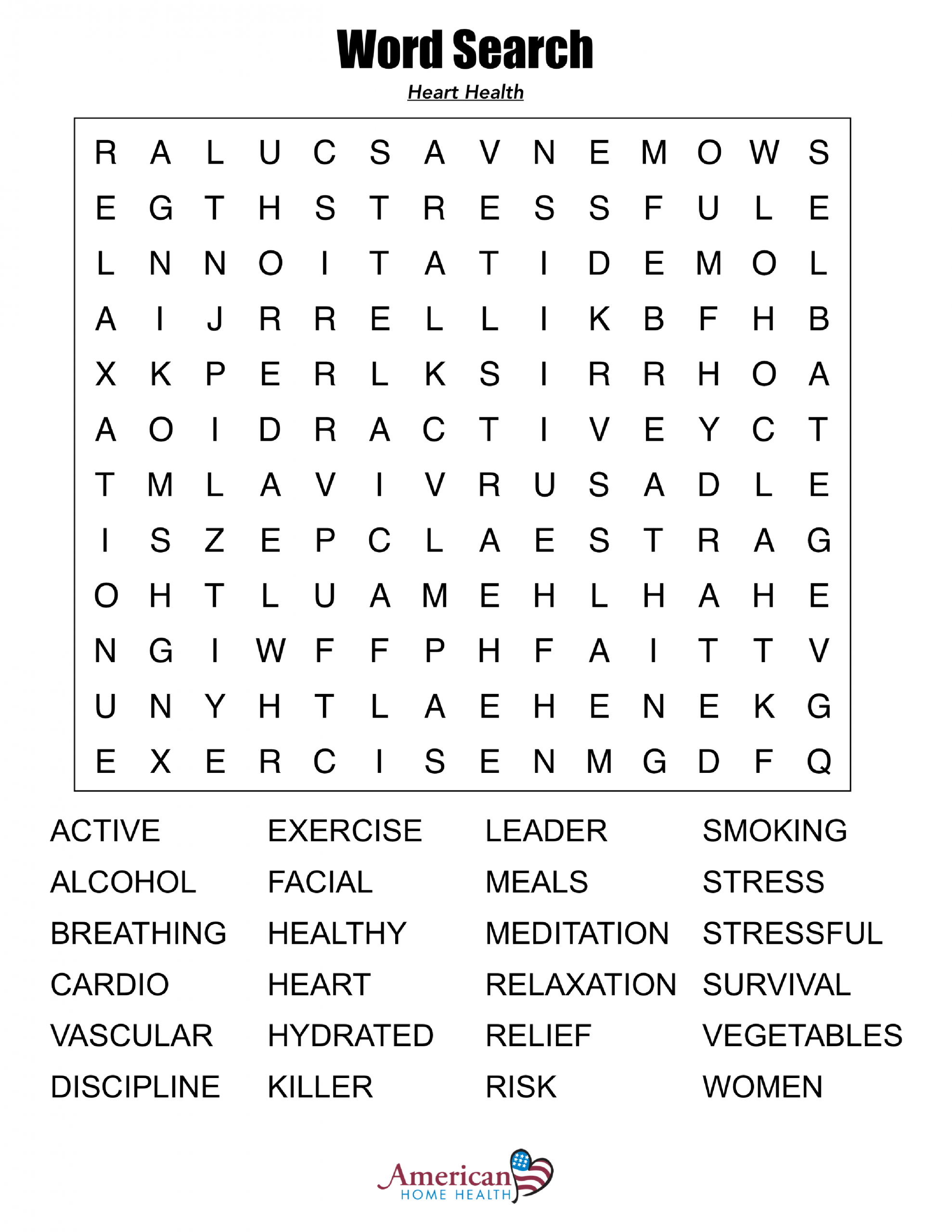 Printable Word Searches For Adults Large Print Word Search Printable Printable Word Searches For Adults Large Print Word Search Printable