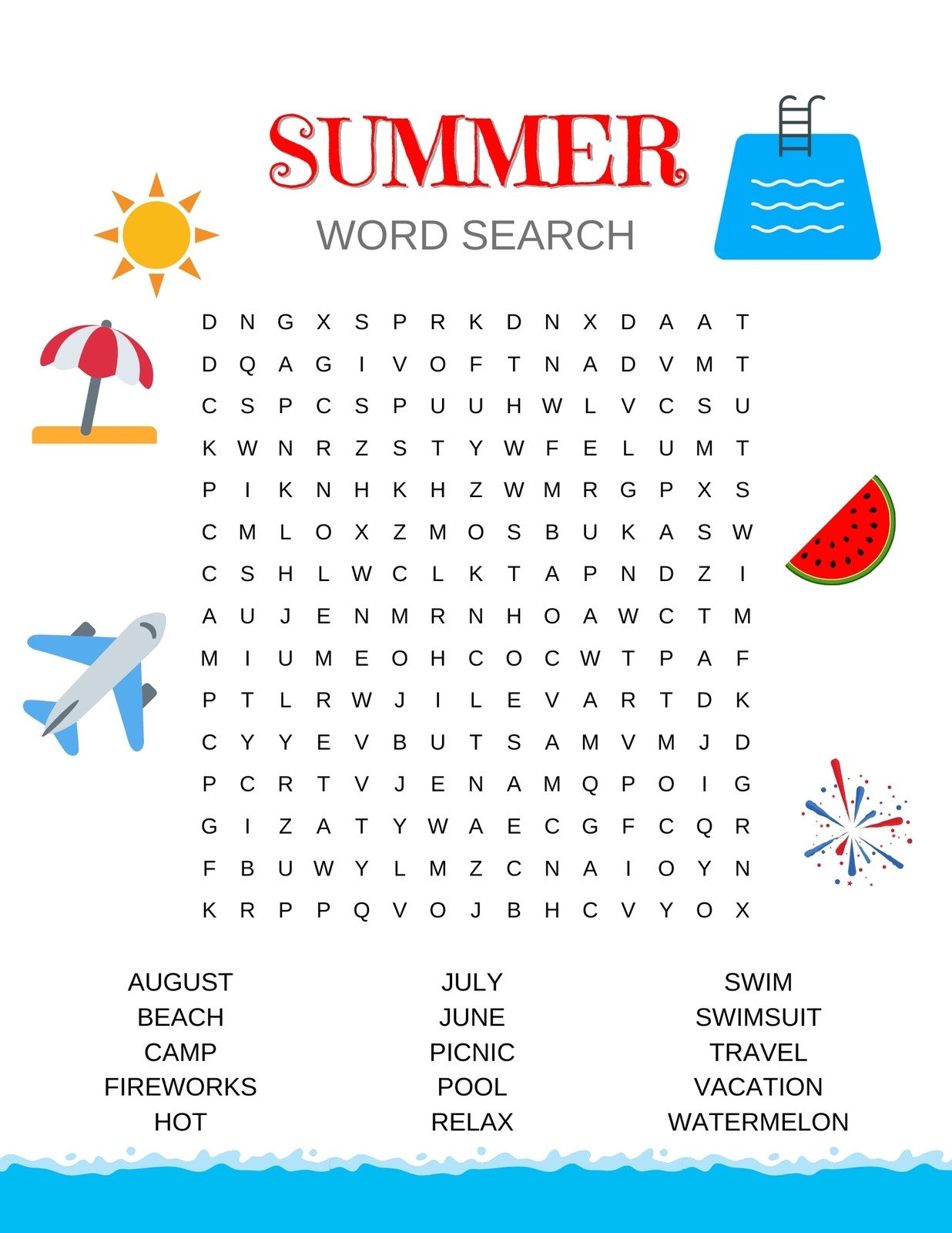 Spring Word Search Worksheet Worksheets Library