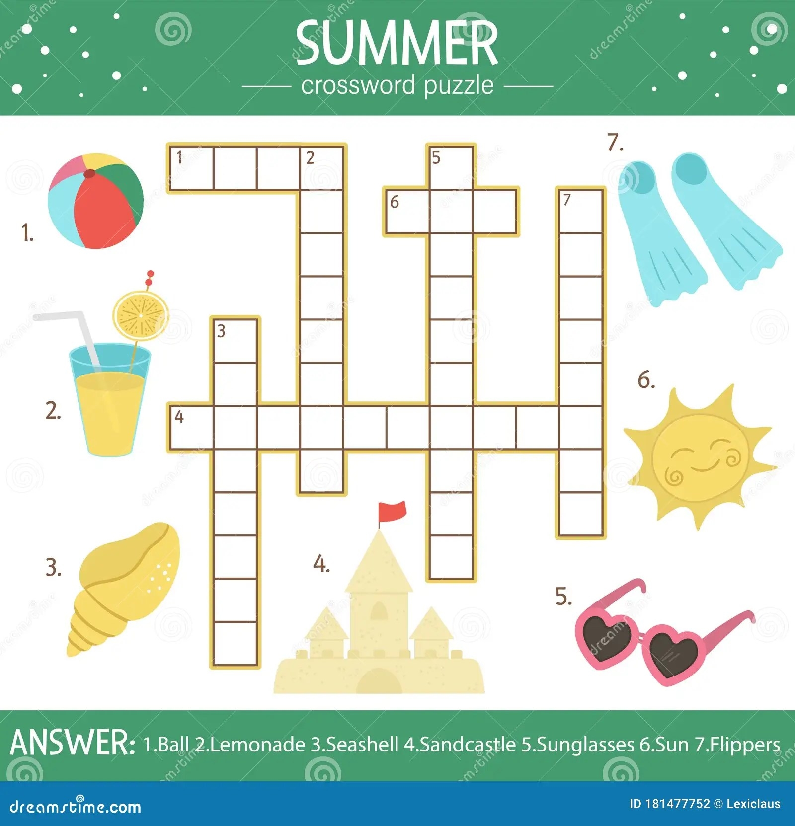 Summer Crossword Puzzles Printable Printable Templates Summer Crossword Puzzles Printable Printable Templates