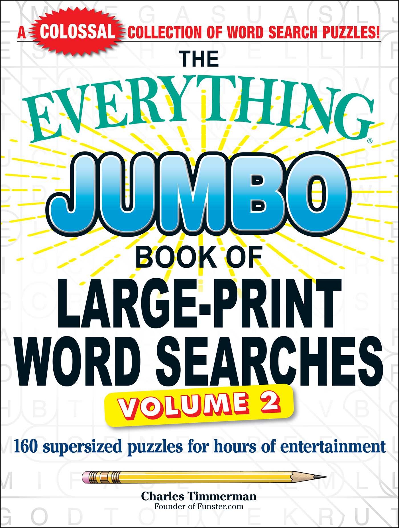 The Everything Jumbo Book Of Large Print Word Searches Volume 2 