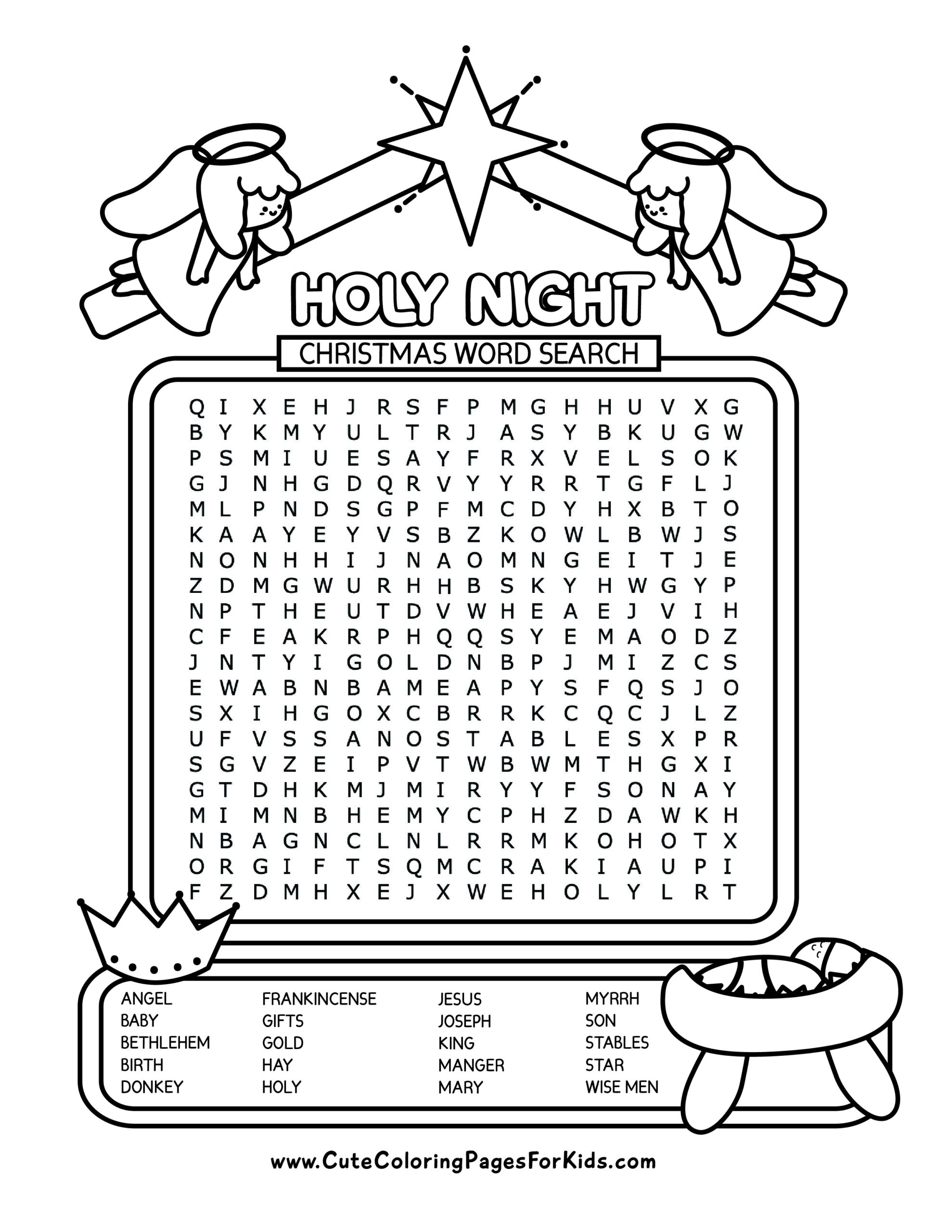 Timed Free Printable Christian Christmas Word Searches Word Search Maker Timed Free Printable Christian Christmas Word Searches Word Search Maker