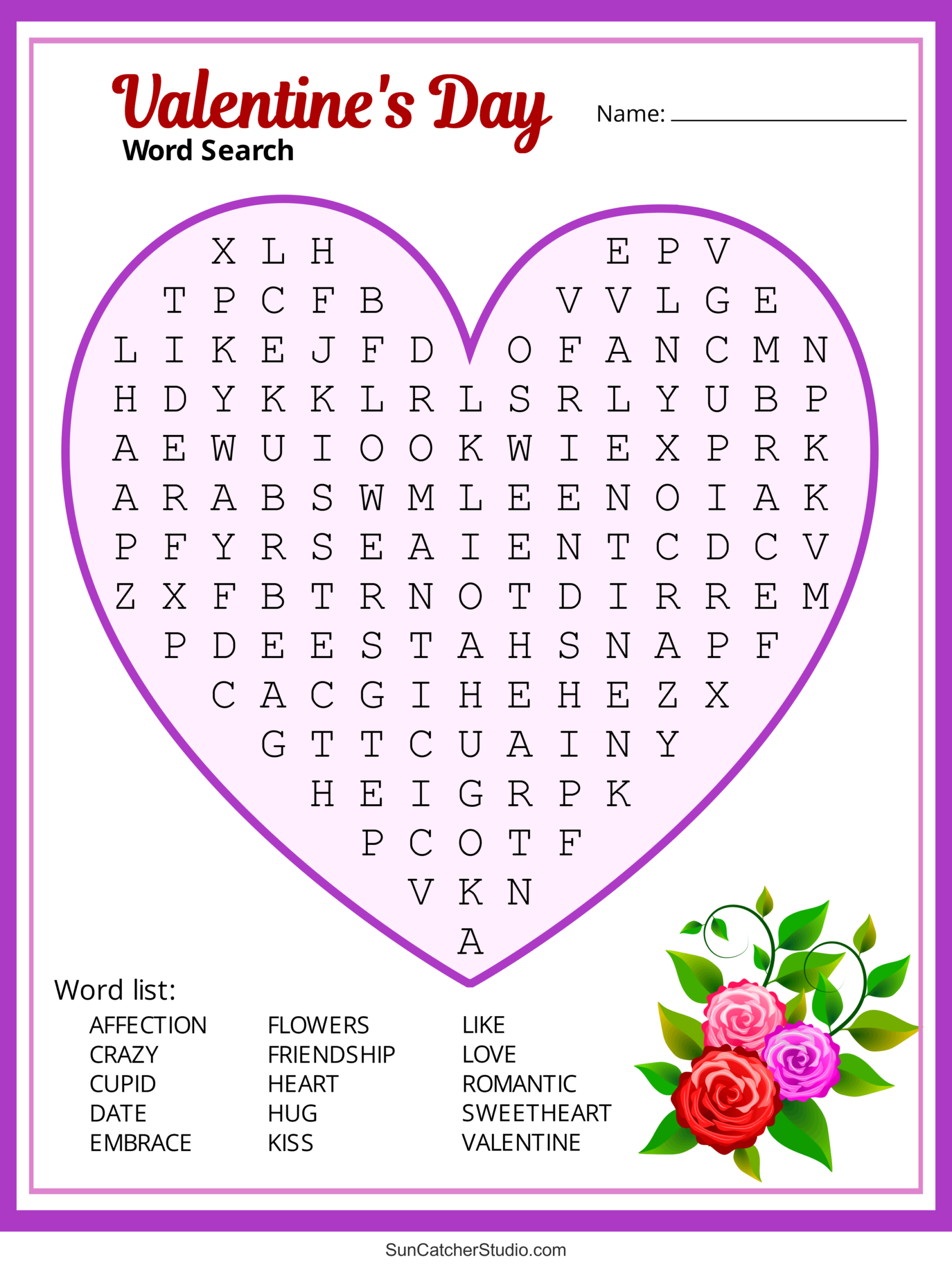 Valentine S Day Word Searches Printable Printable Free Templates Valentine S Day Word Searches Printable Printable Free Templates