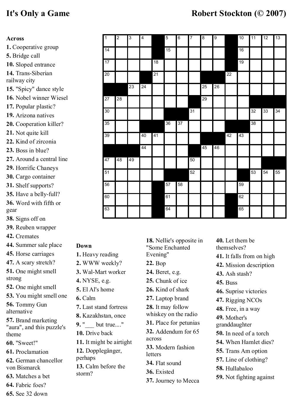 Washington Post Daily Crossword Puzzles Free Printable Crosswords Washington Post Daily Crossword Puzzles Free Printable Crosswords