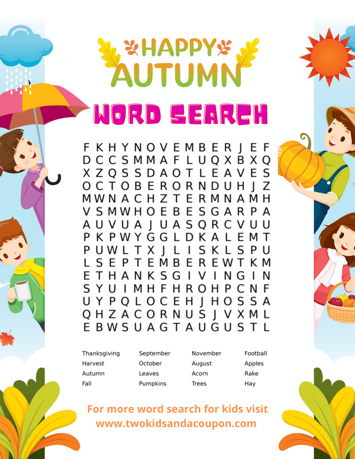 Word Search For Kids Printable Grade 6 Word Search Maker Word Search For Kids Printable Grade 6 Word Search Maker