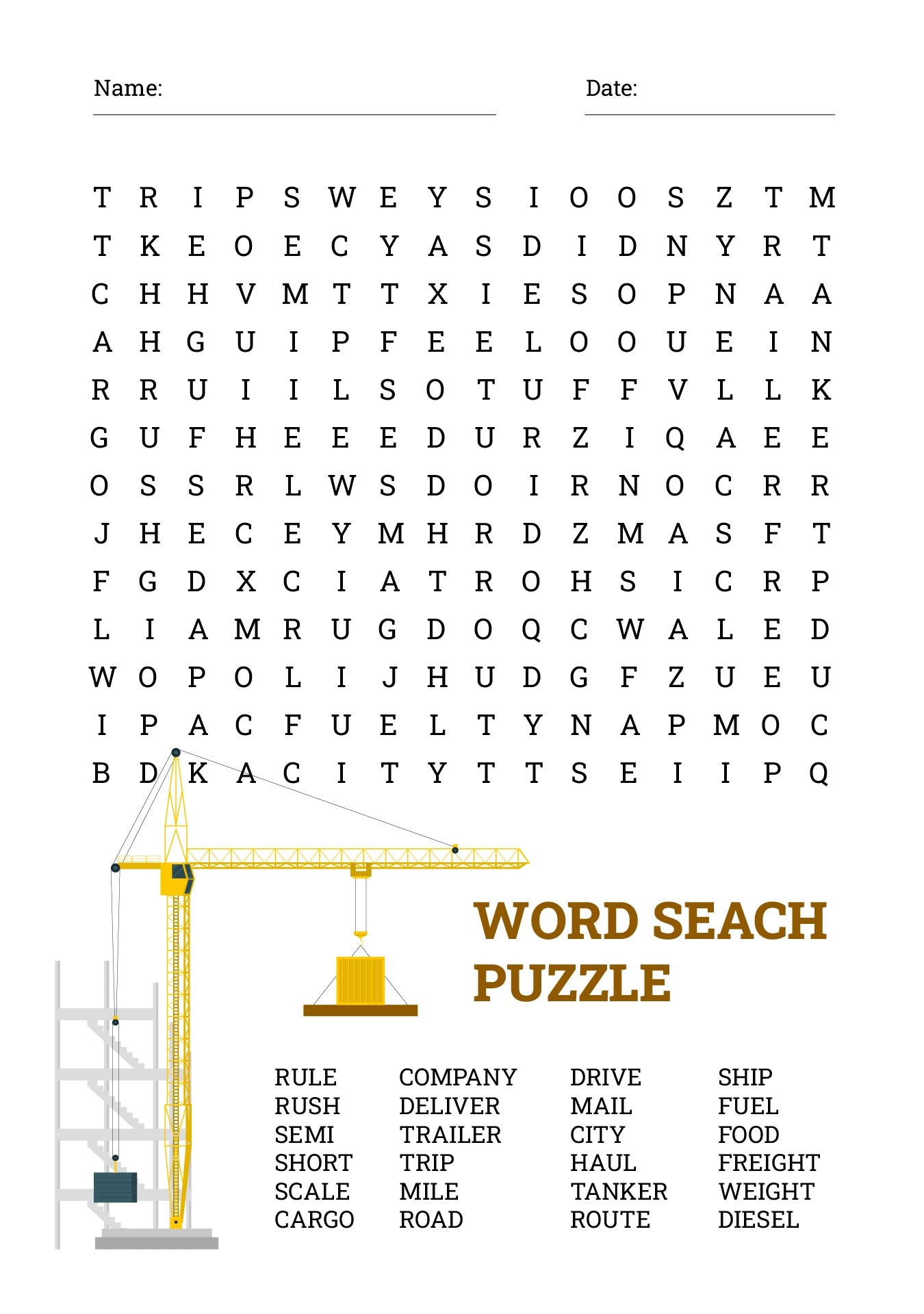 Word Searches Large Print 10 Free PDF Printables Printablee