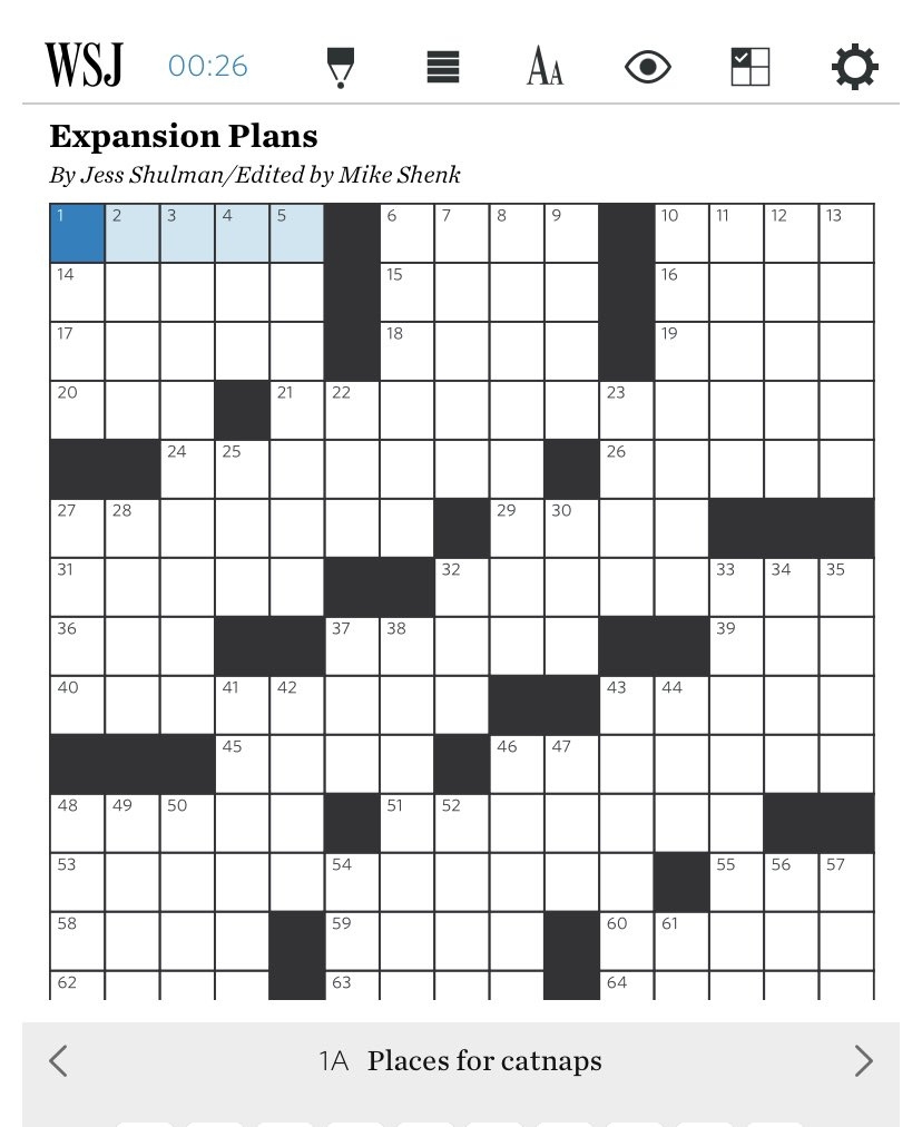 Wsj Crossword Today Free Printable FREE Printable HQ Wsj Crossword Today Free Printable FREE Printable HQ